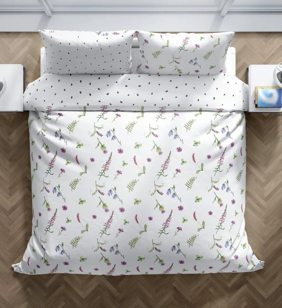 pościel komplet COTTAGE HOME bawełna 016 140X200+70X90 wielokolorowy - FARO_30003