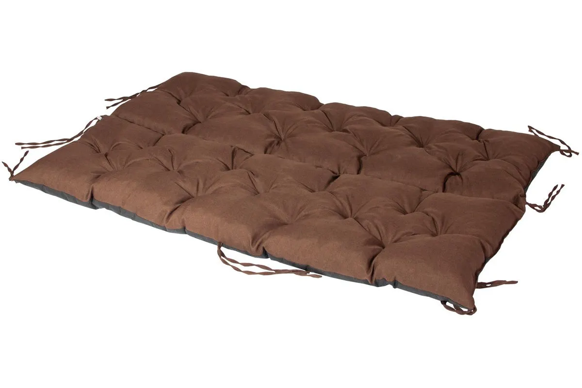 Gruba poduszka na huśtawkę 180/60/60 - brąz