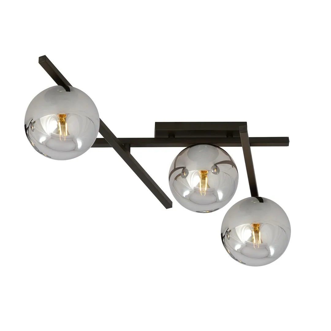 Lampa sufitowa  SMART Czarny 1104/3