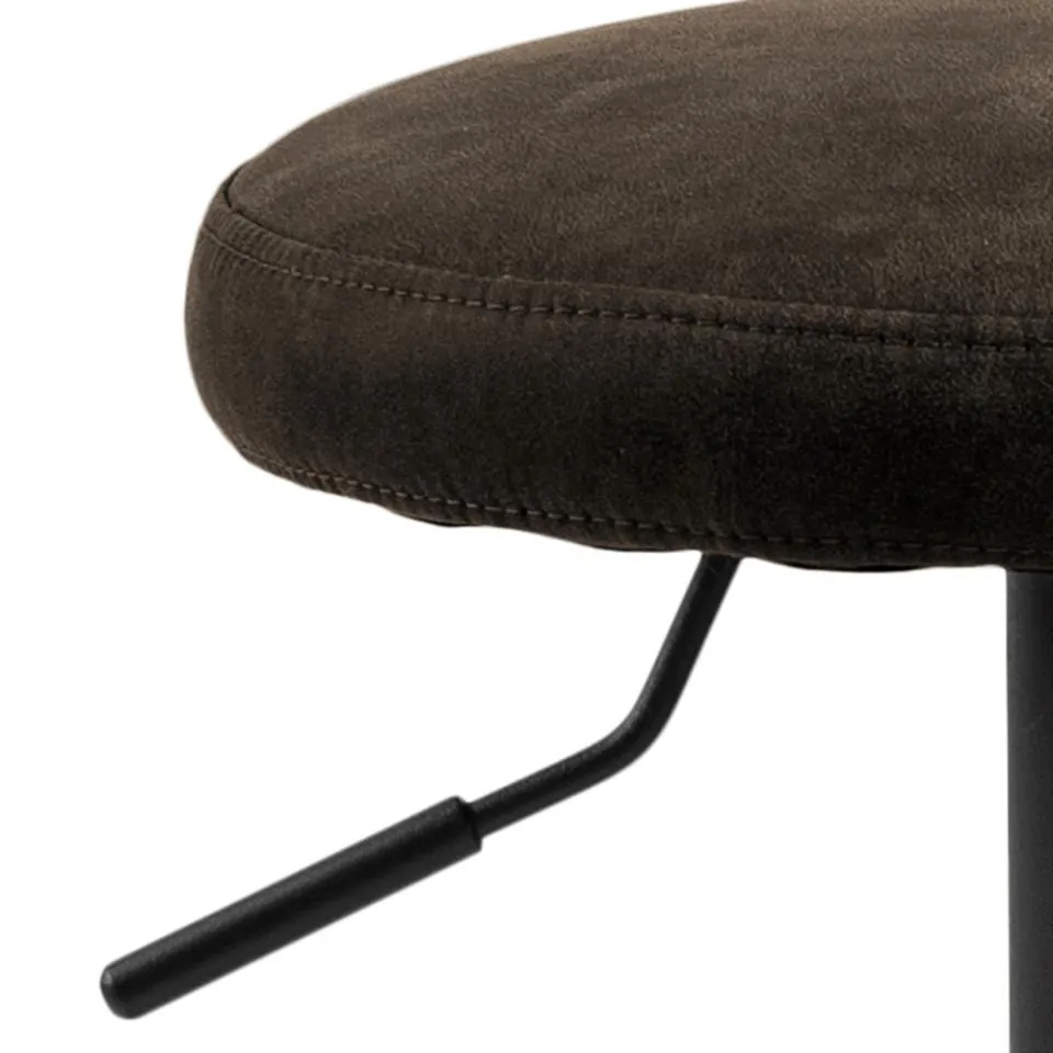 image stool, sedanowy, pokrycie, płócienny, czarny