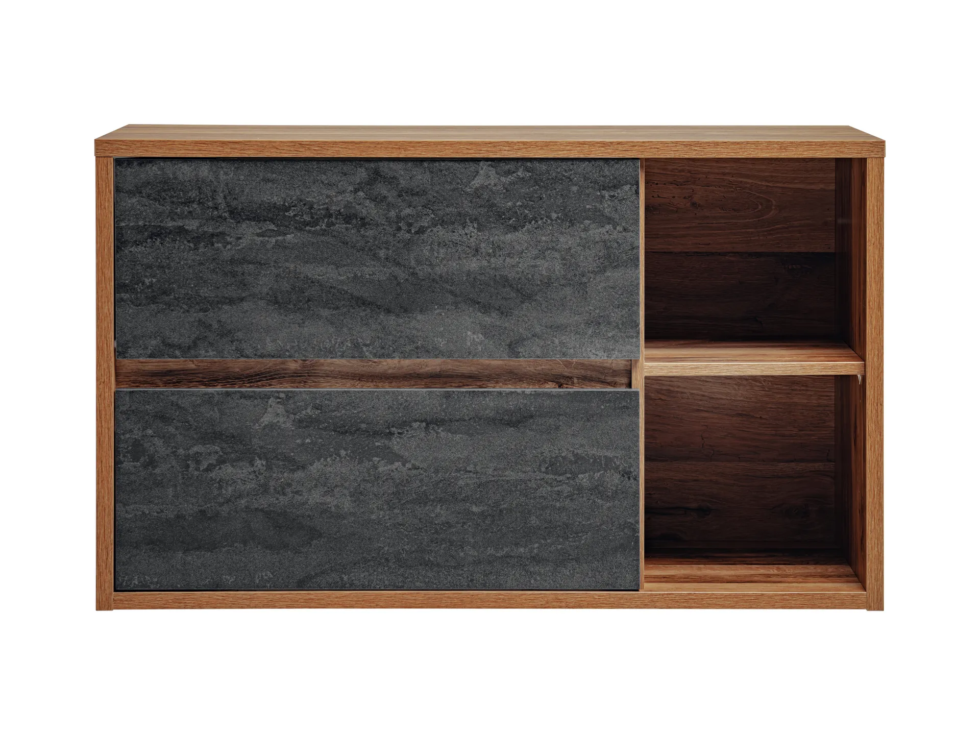 Szafka pod umywalkę HAMPTON CONCRETE 100x60x46cm - HAMPTON_CONCRETE_824-100BL_FSC