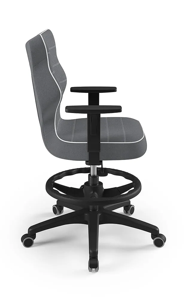 Krzesło młodzieżowe Duo czarny Jasmine 33 rozmiar 5 WK+P - CD-D-5-B-C-JS33