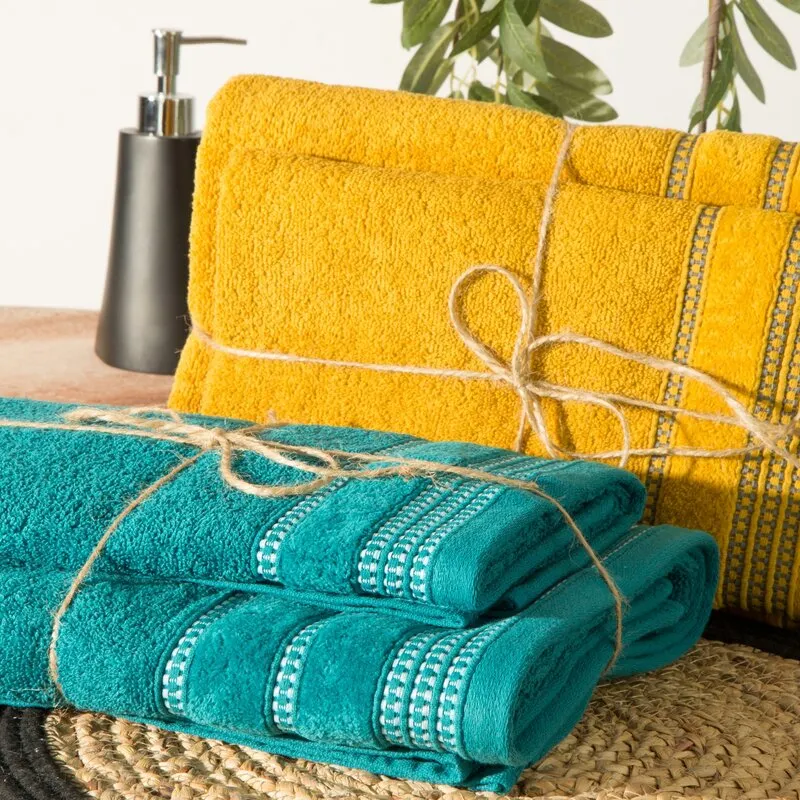 RĘCZNIK AMANDA (05) 50 X 90 CM MUSZTARDOWY - EU_396938