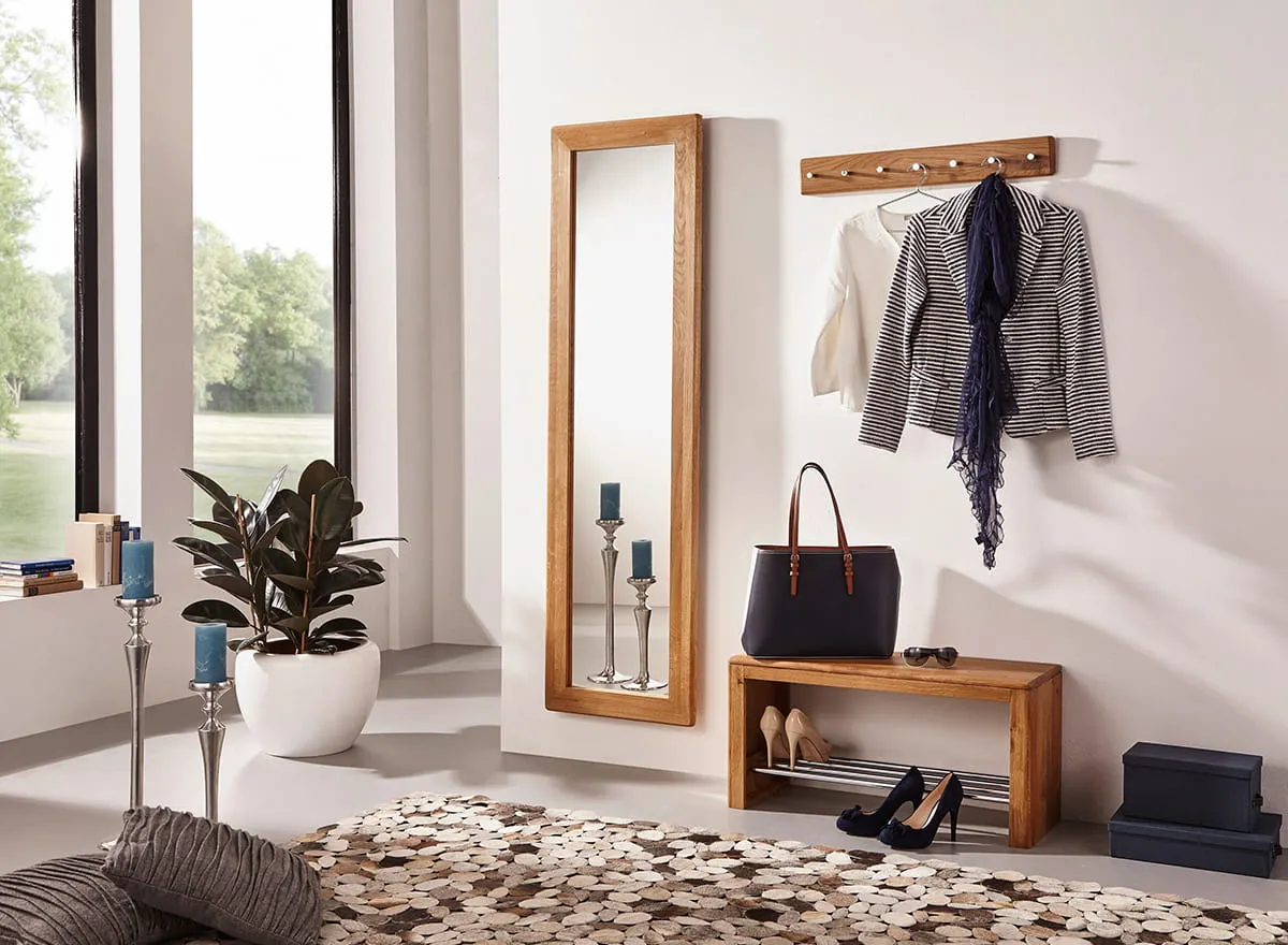 Regał na buty duży, dębowy Gialo 100x30xW40 - 2SGIA11