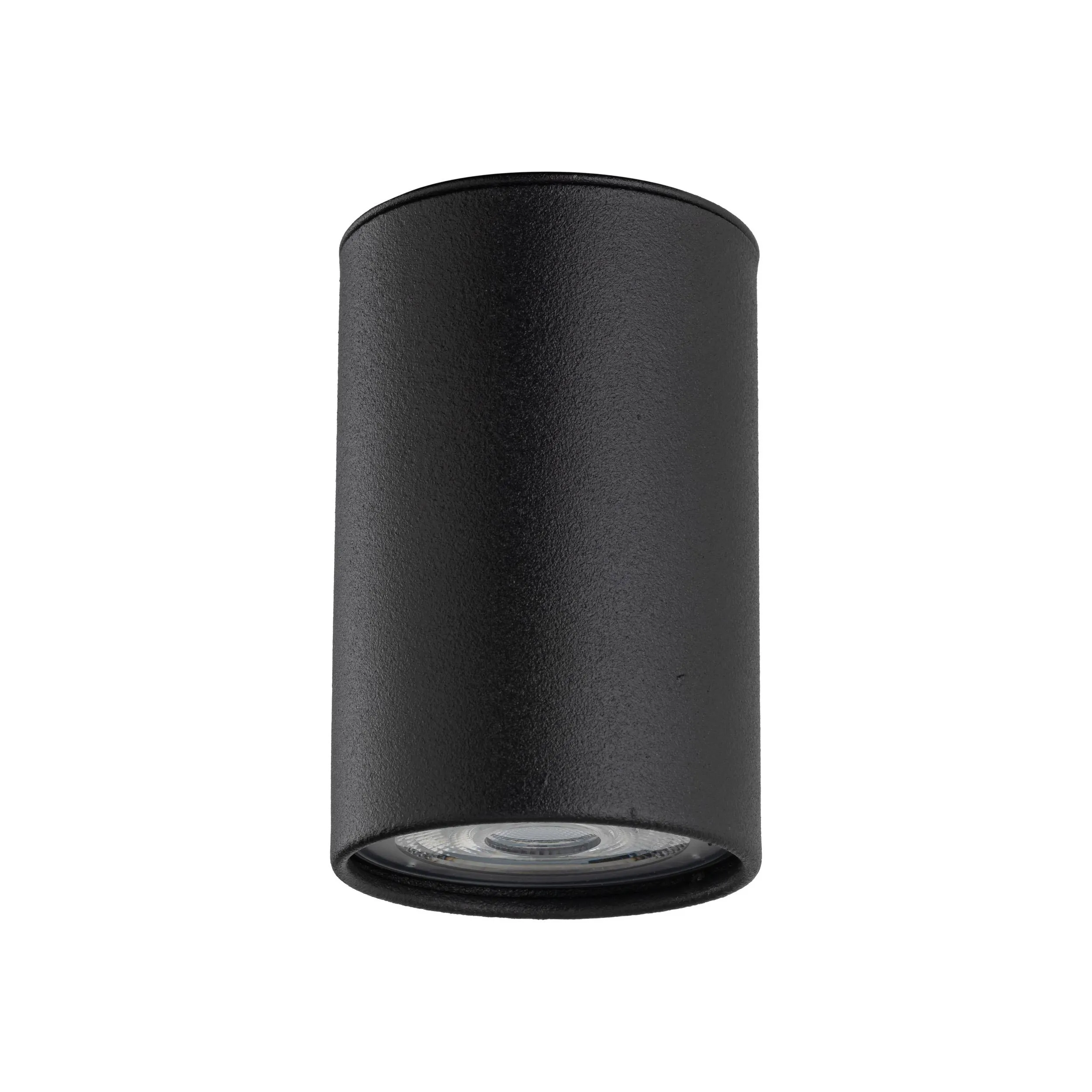 Spot TOP czarny okrągły 8x5cm - TK_5764