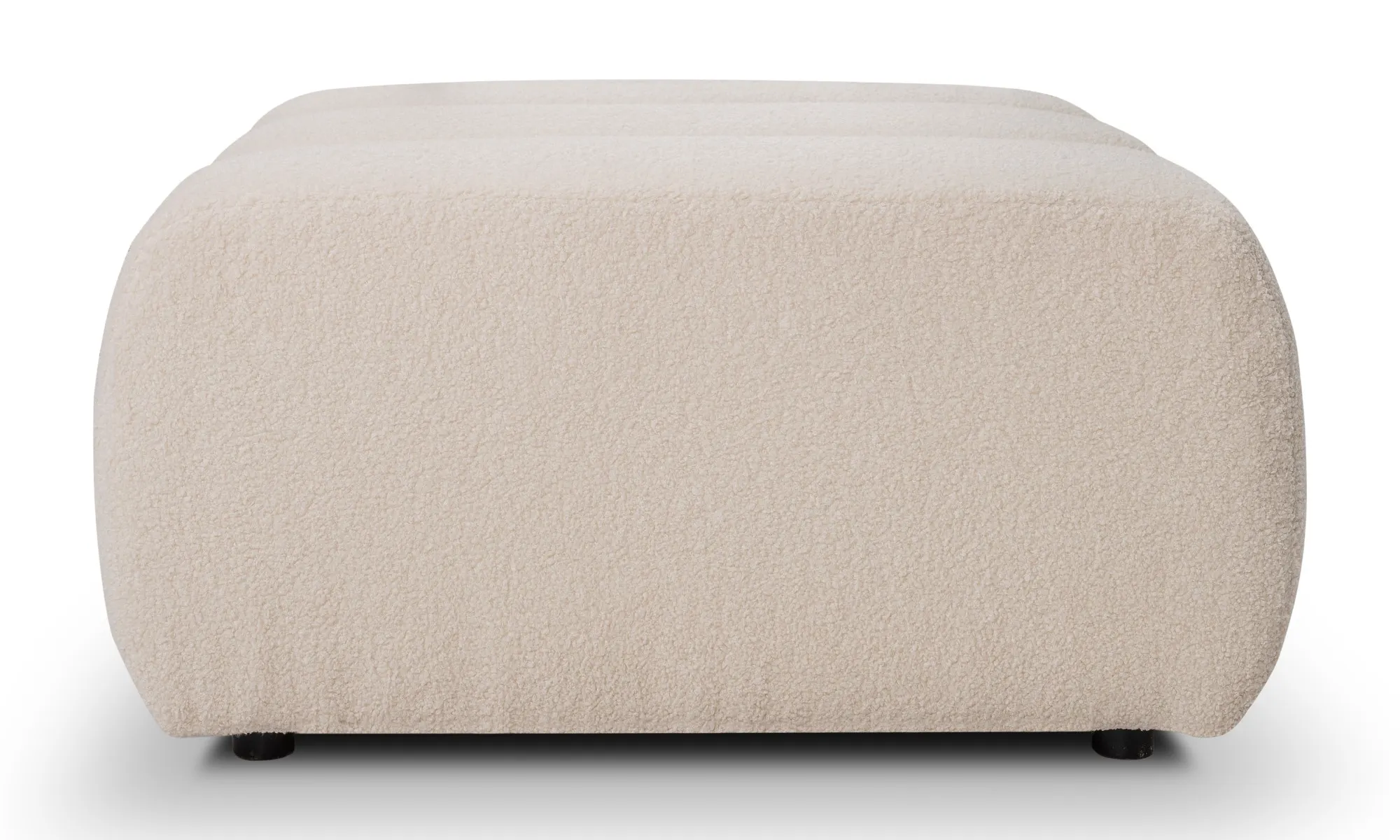 Pufa tapicerowana BALOO LAMBI 82x41 pikowana beżowa - BALOO_PU_LAMBI8