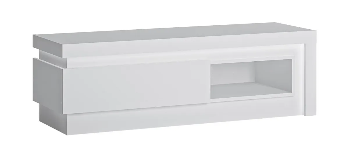 KOMODA RTV LYON BIAŁY LYOF02 BIAŁY ALPIN/BIAŁY HG