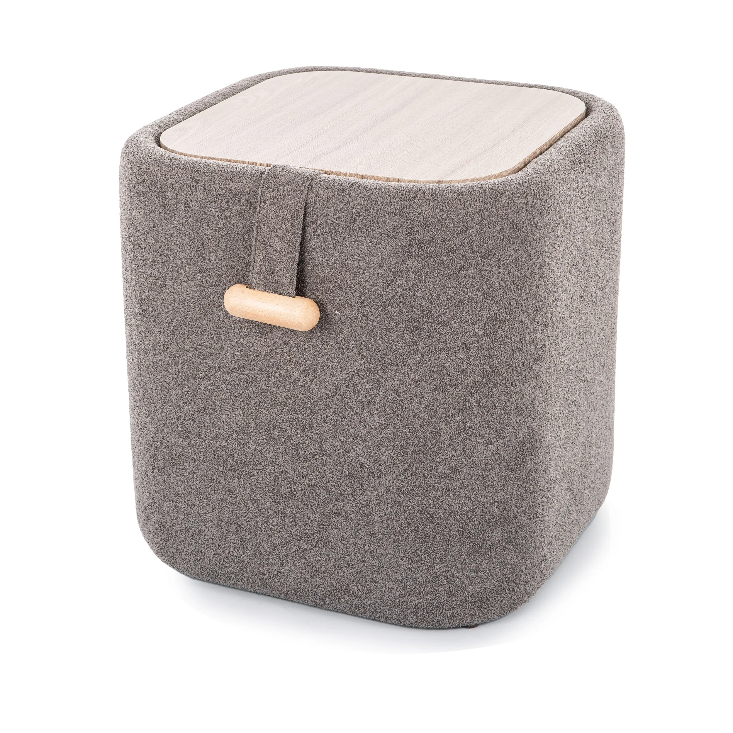 Puf z pojemnikiem NAP 37x37 szary Puf z pojemnikiem NAP 37x37 szary