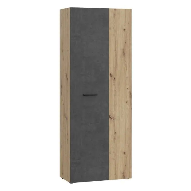 Szafa 2-drzwiowa NET306 70 cm Dąb Artisan beton