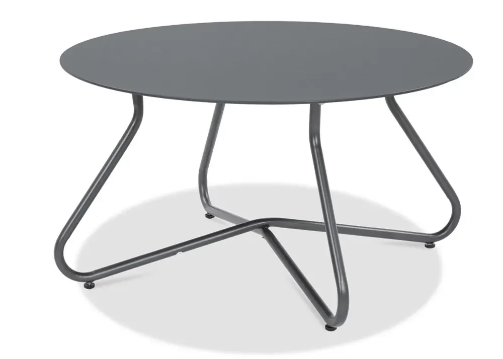 Zestaw mebli ogrodowych VISTA CAFFE 4-set stalowy ciemnoszary - FG005748