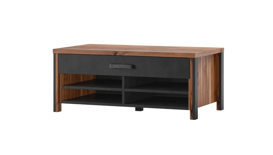 stół, drewniany, szafka, szafka z półkami, szafka RTV