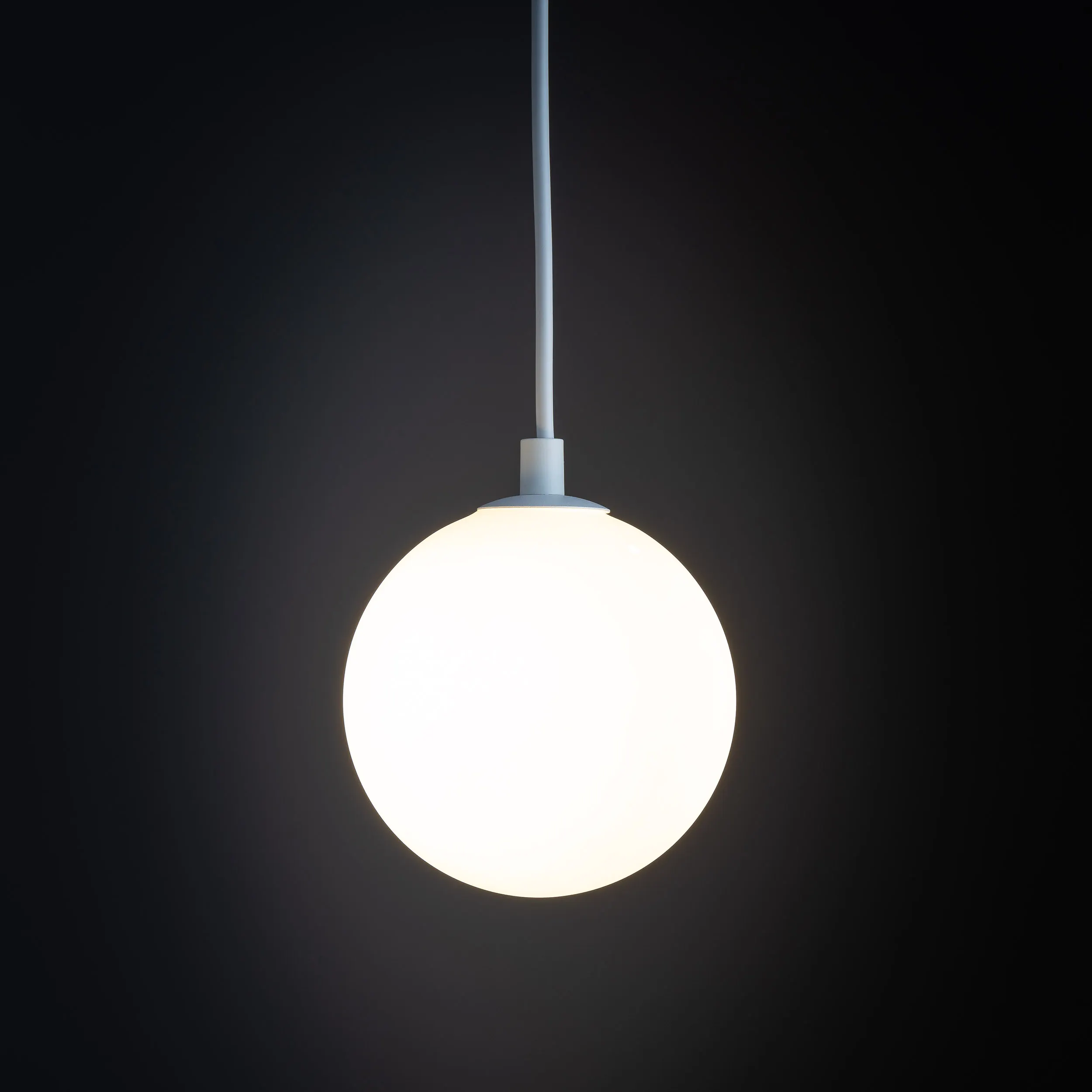 Reflektor listwowy wiszący TRACER biały okrągły klosz 155x12cm - TK_4886