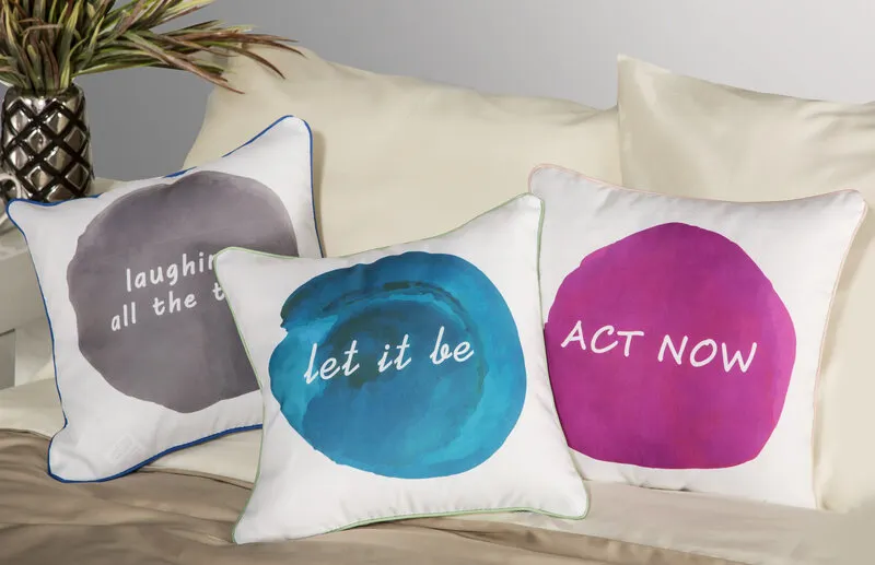 POSZEWKA MARIKA 40X40 CM BIAŁY - EU_93125