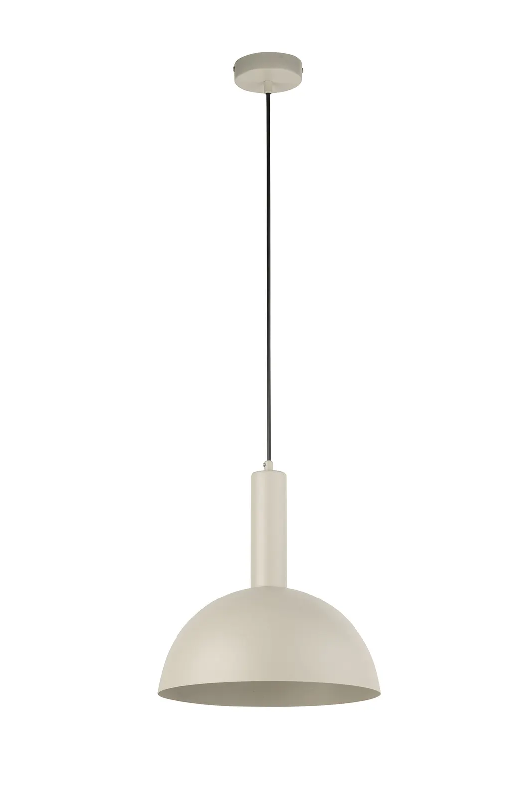 Lampa wisząca VITRUM M szaro-beżowa