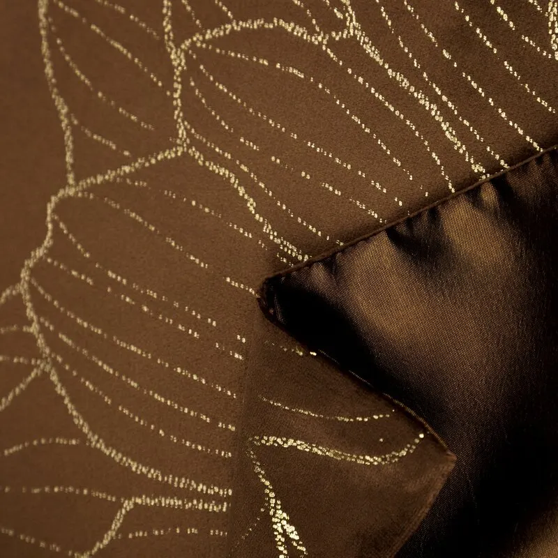 OBRUS BLINK 13 35 X 140 CM BRĄZOWY - EU_389884