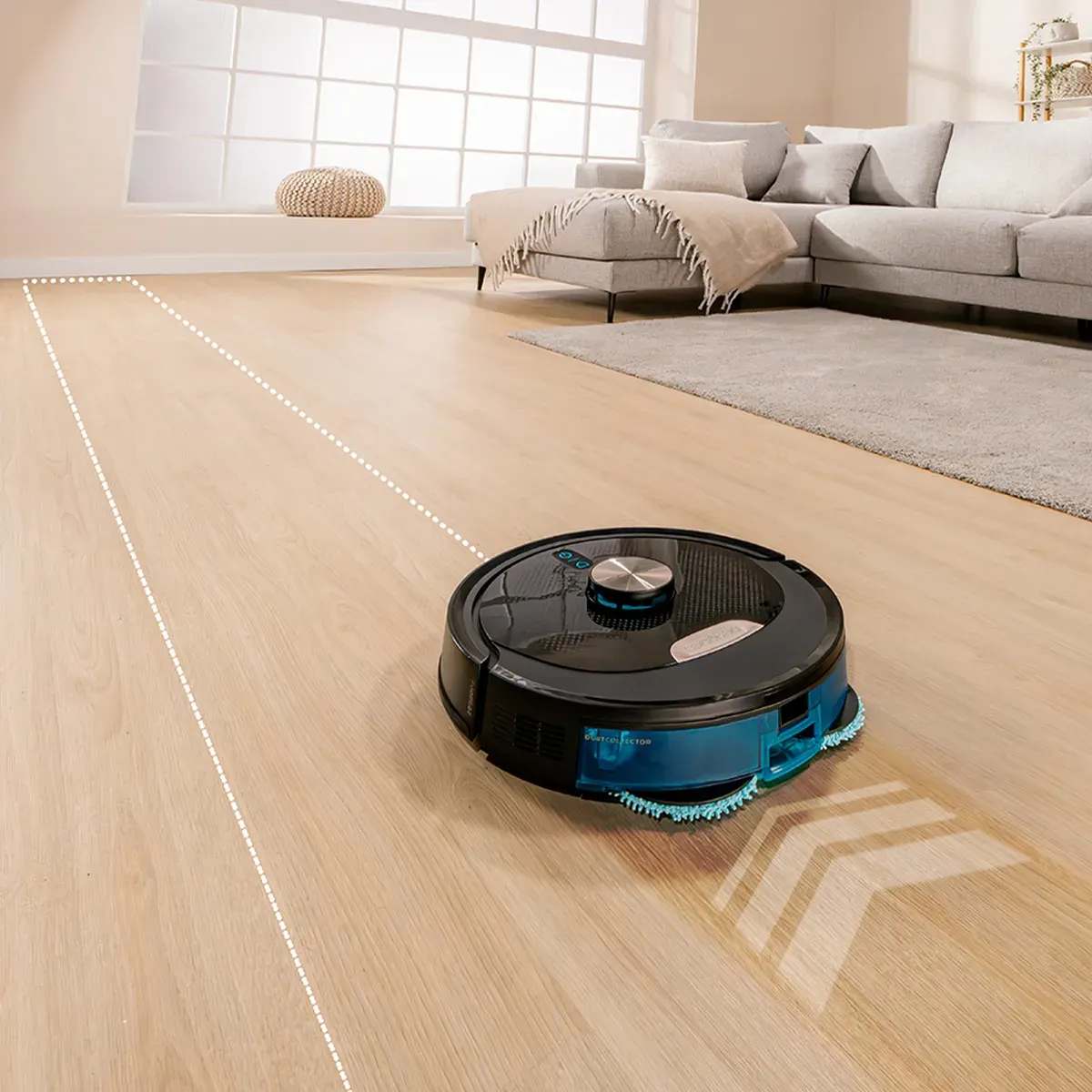 Robot sprzątający 4w1 CONGA Y100 Spin AI - CEC_A01_EU01_115945