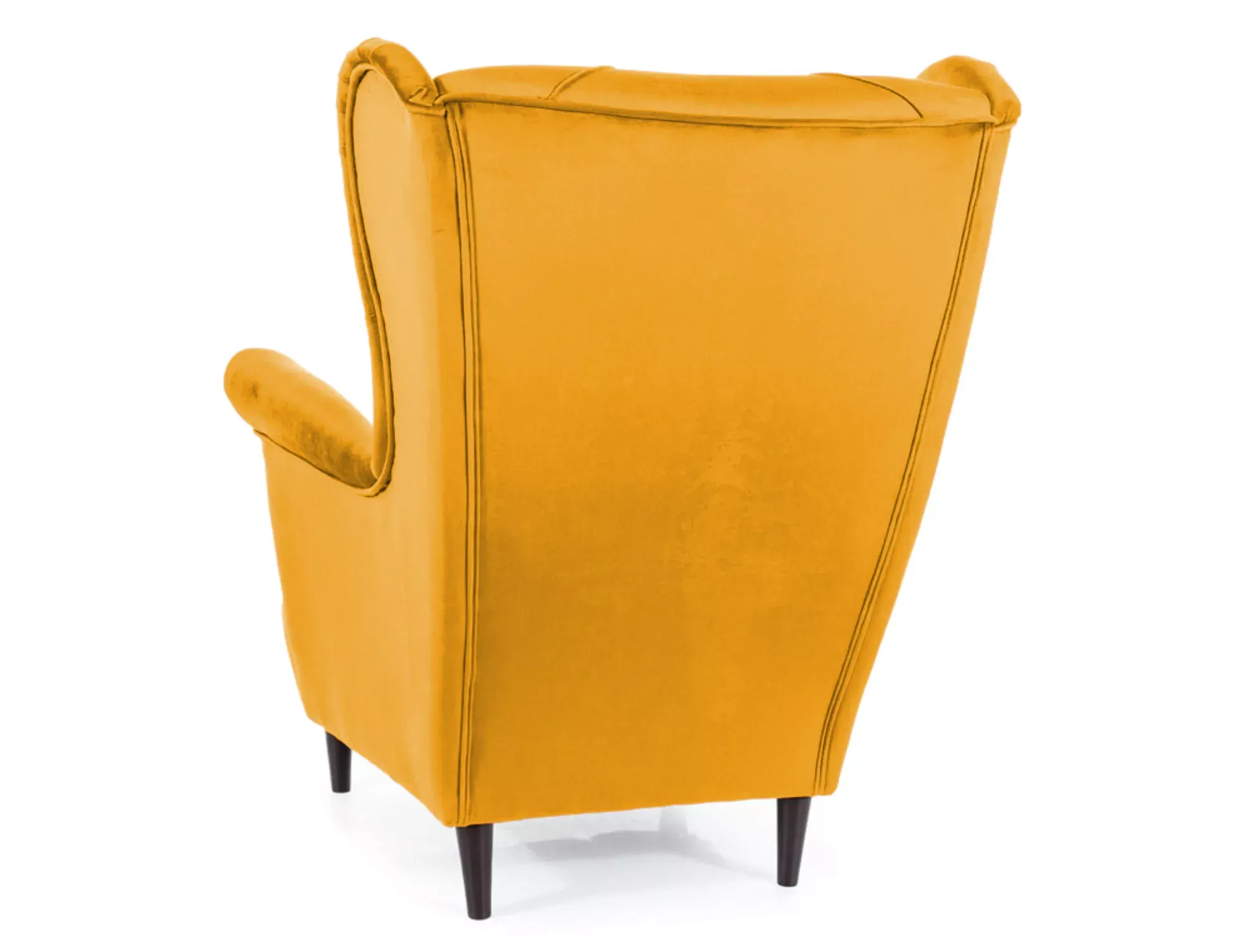 Fotel LADY VELVET Bluvel 68 curry wenge Signal