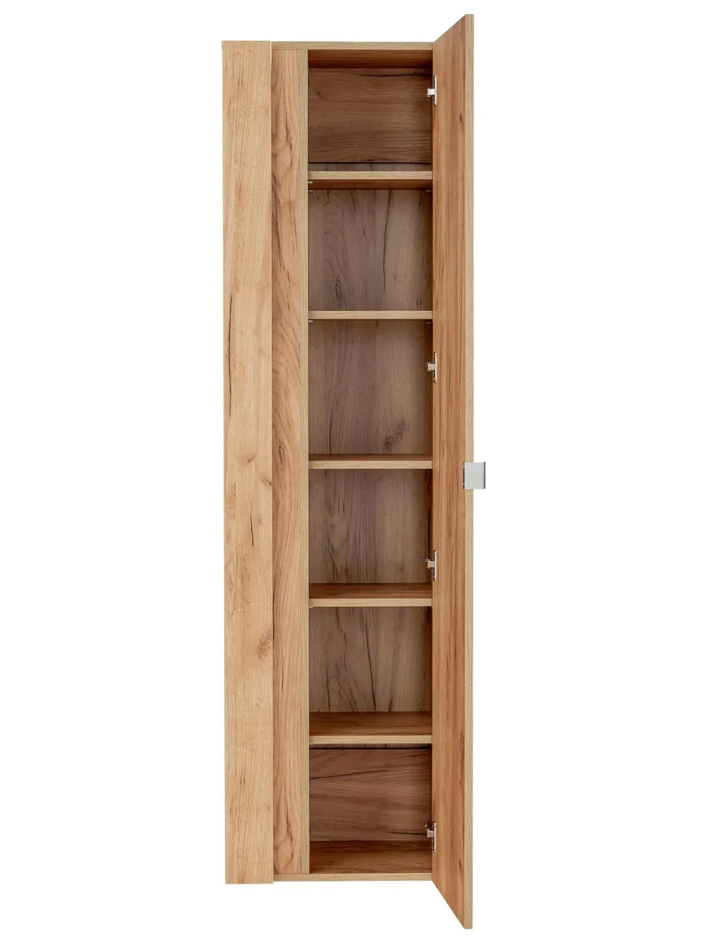 Szafka wysoka z lustrem CAPRI dąb craft 170x45x33cm - CAPRI_OAK_803A_FSC
