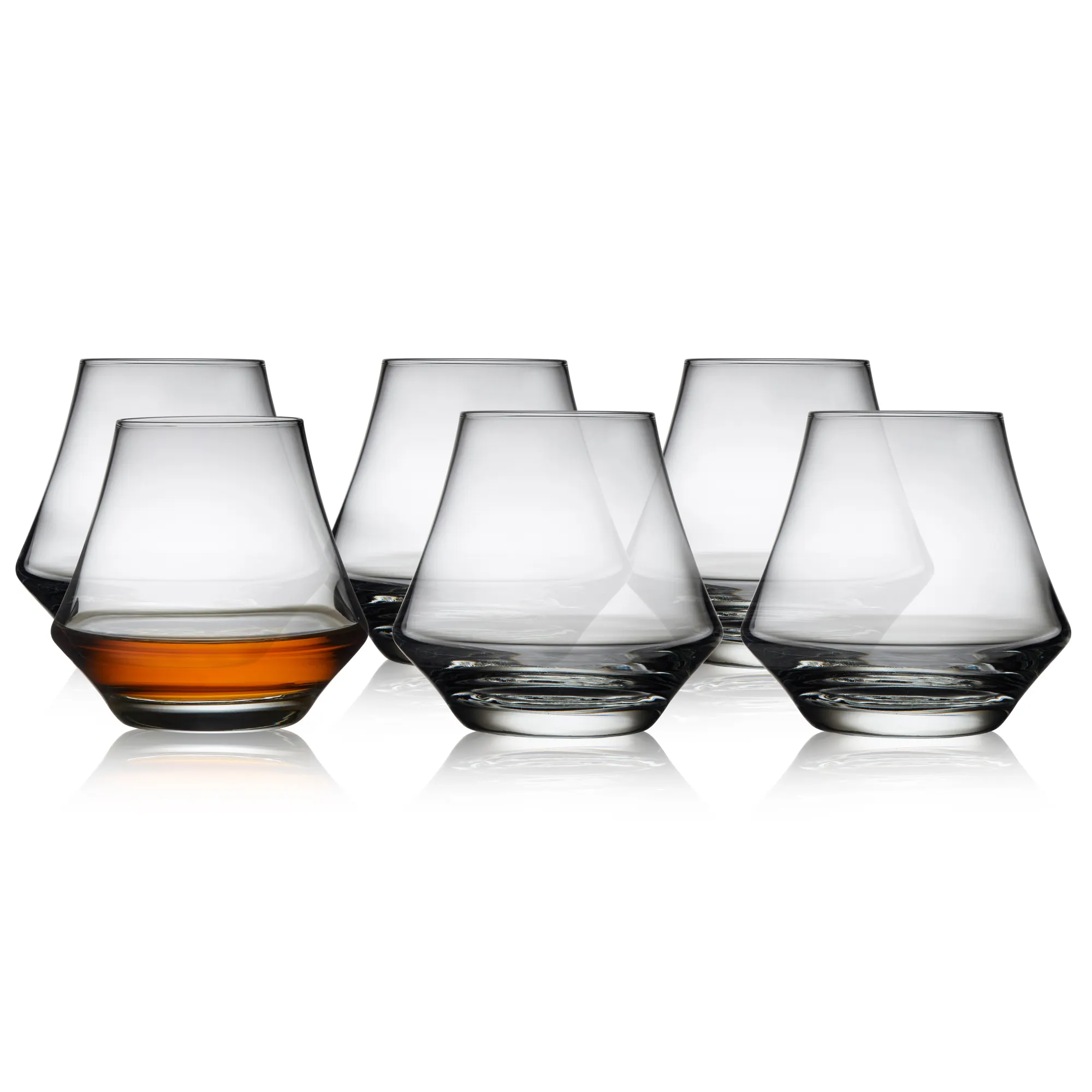 Szklanki na rum JUVEL 290 ml zestaw 6 szt. transparentne