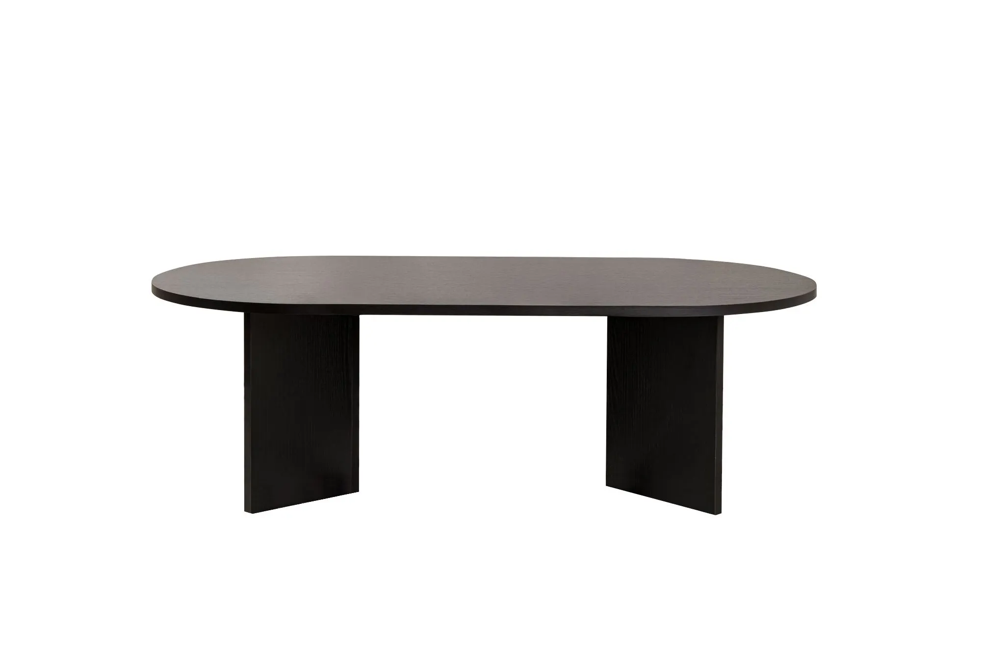 Stolik kawowy SABLE 60x120 czarny efekt drewna — zdjęcie 2