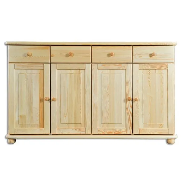 KD165 komoda S165 W92 G42 sosna naturalny DREWMAX Meble, Kredens, Szafka, Szafa