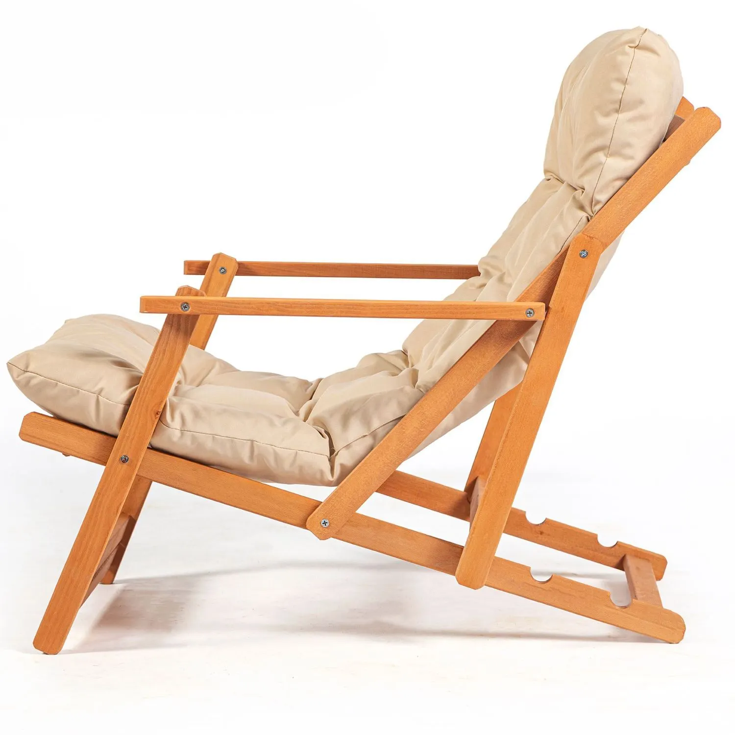 Zestaw ogrodowy 3-częściowy MY007 2 krzesła + stolik (40x40cm) kremowy brązowy - ASI_644MYD1107