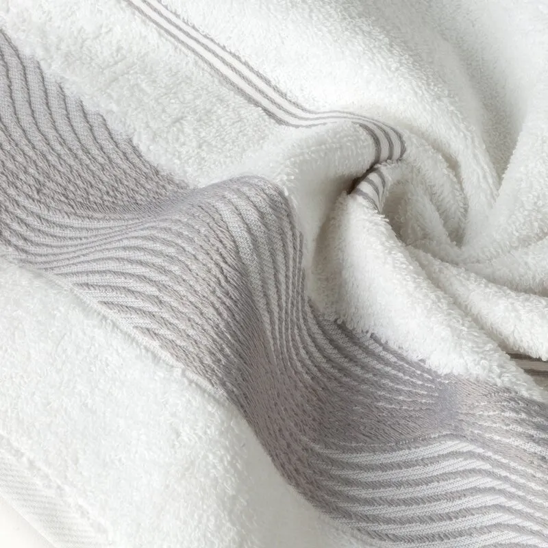 RĘCZNIK SYLWIA2 (01) 50 X 90 CM BIAŁY - EU_424360