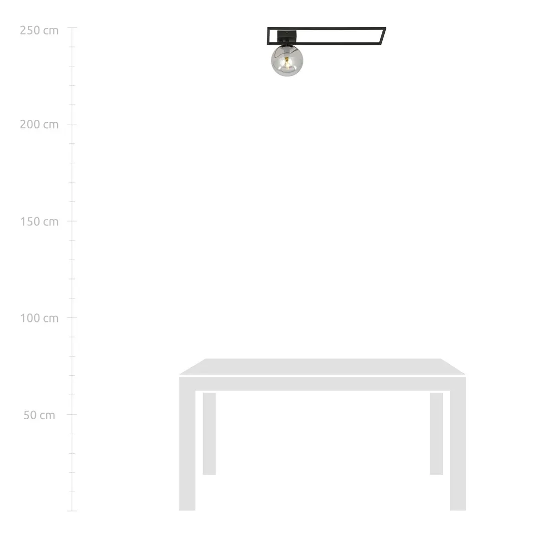 Lampa sufitowa IMAGO Czarny 1131/1B - 1131/1B
