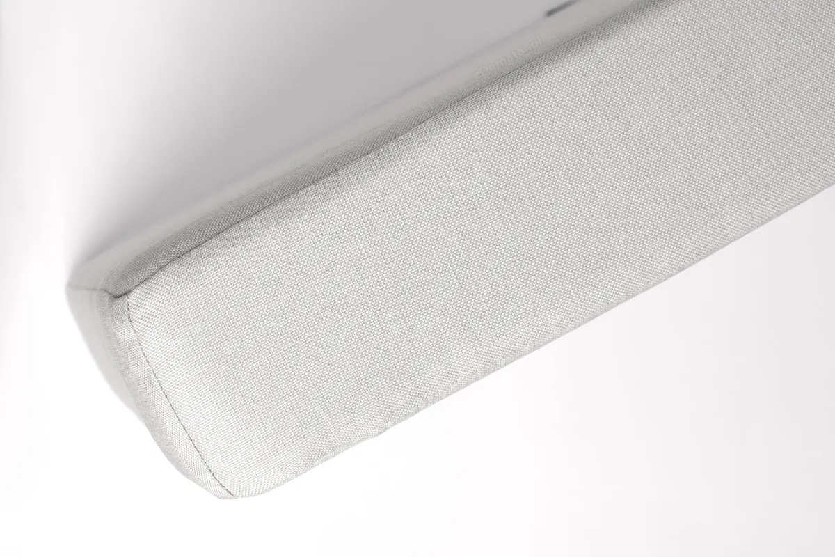 Sofa ogrodowa drewniana 2-osobowa MALTA szary/ciemny brąz - FE5906948115682