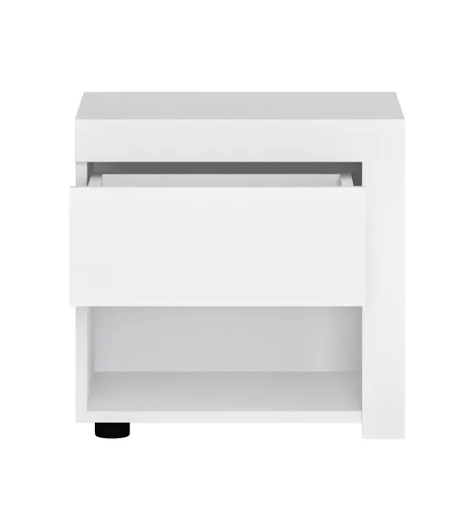 SZAFKA NOCNA LYON BIAŁY LYOK03P BIAŁY ALPIN/BIAŁY HG - 6000000010719