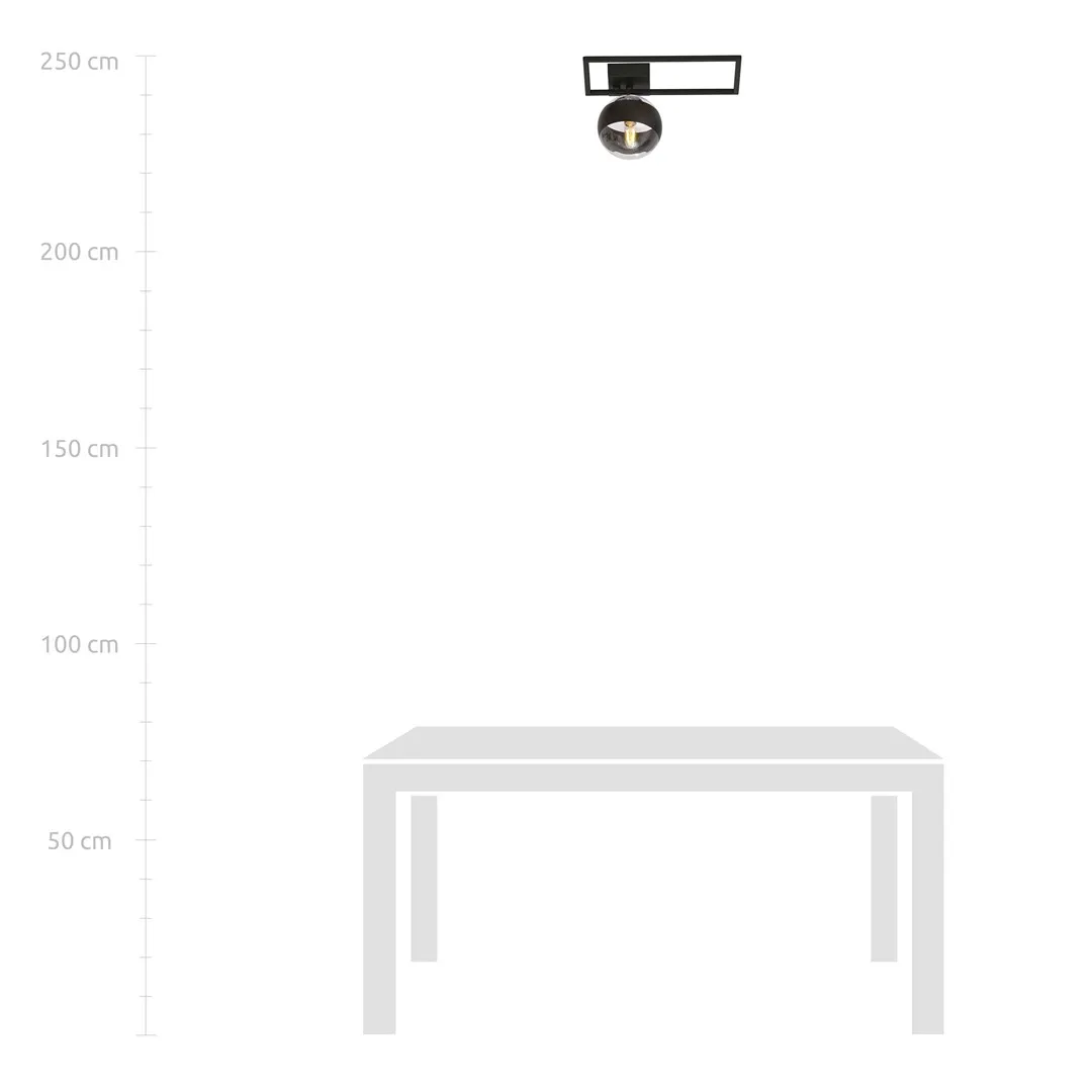 Lampa sufitowa IMAGO Czarny 1132/1D - 1132/1D