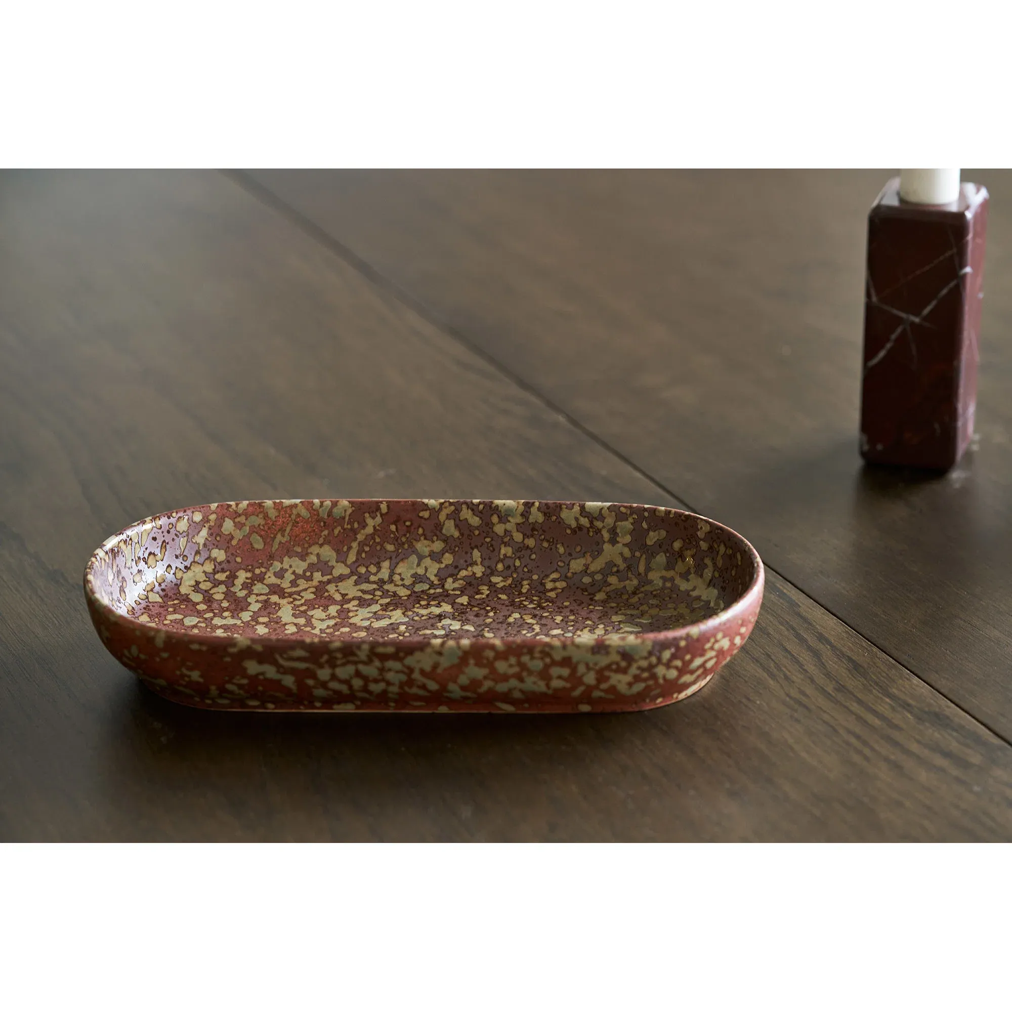 Taca ceramiczna TRAY ciemnobrązowa — zdjęcie 2
