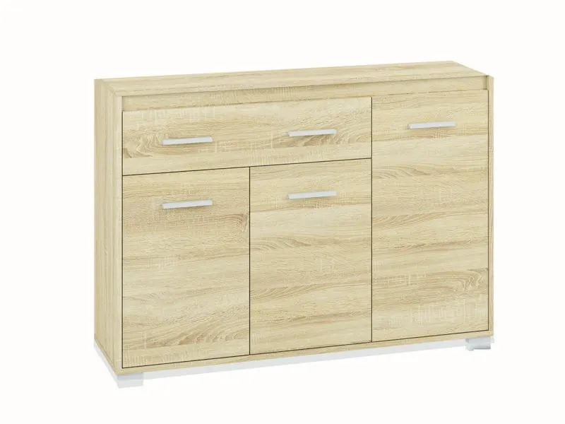 Komoda 3-drzwiowa z szufladą AVO 13 sonoma jasna