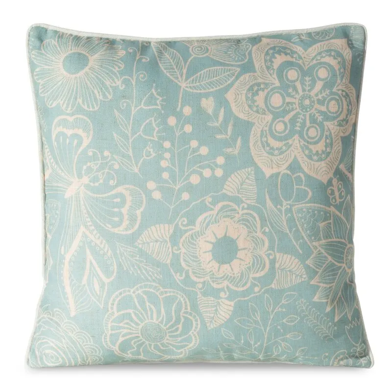 POSZEWKA LEN 8 45 X 45 CM JASNONIEBIESKI POSZEWKA LEN 8 45 X 45 CM JASNONIEBIESKI