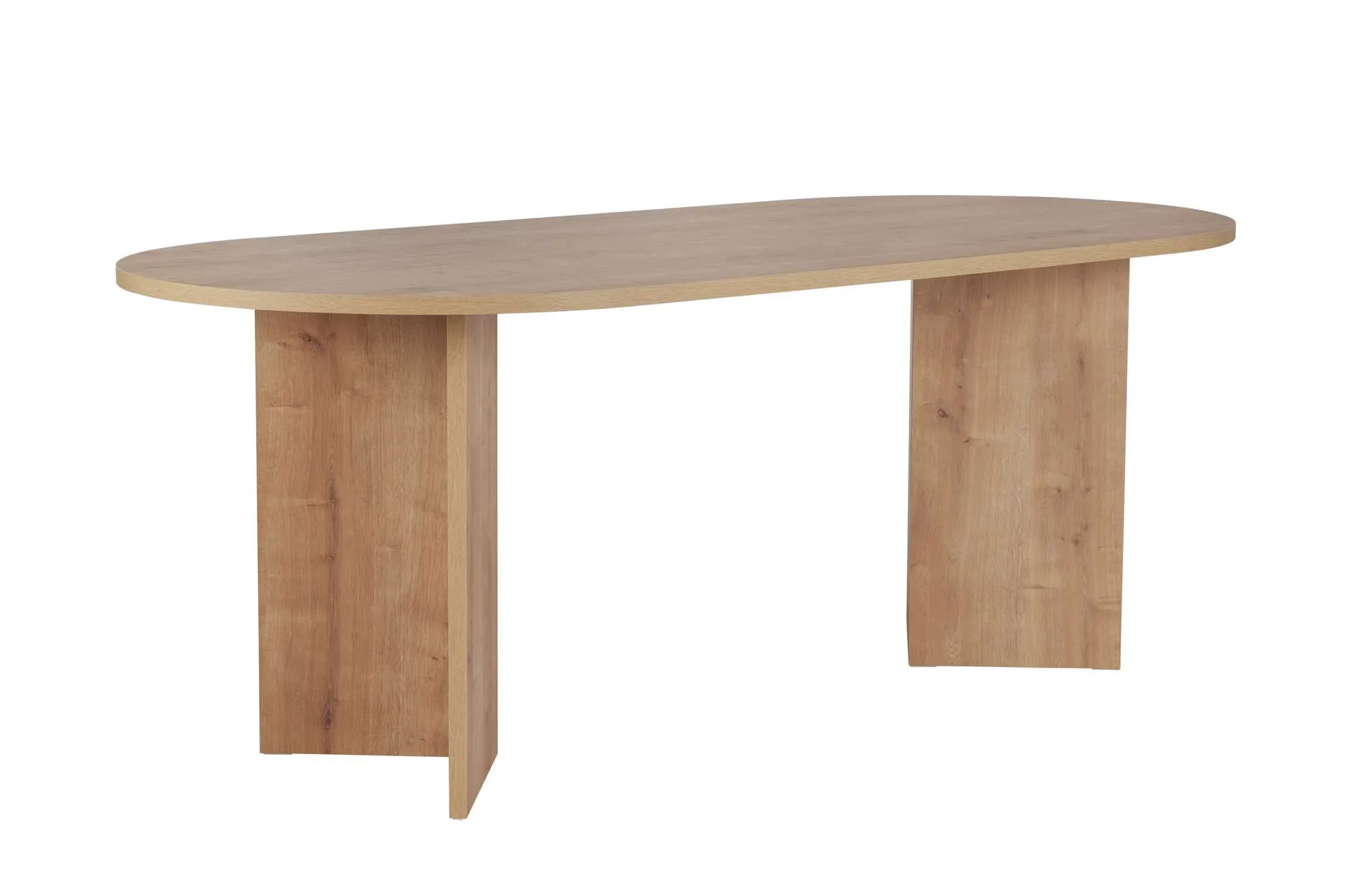 Stół owalny SABELLA 90x200 dąb sapphire