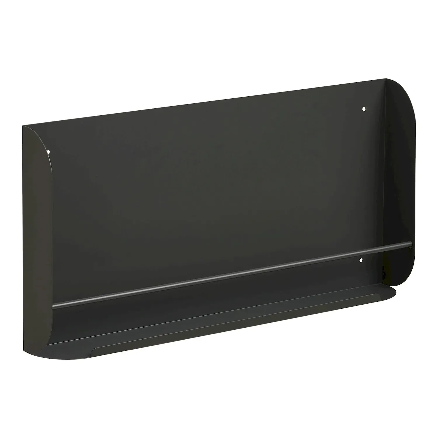 Półka ścienna metalowa VOLTERRA 60x7x30 ciemnoszara