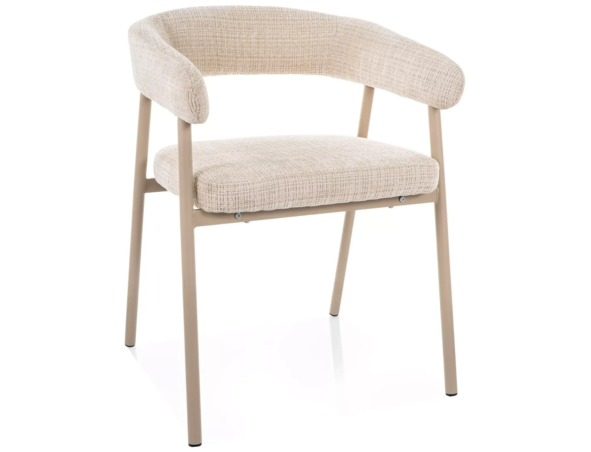 Krzesło z podłokietnikami KATANA TAP.257 beżowy kaszmir - KATANAKBE