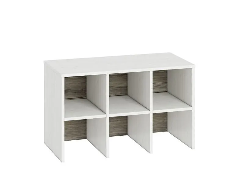 Szafka na buty BLANCO 22 sosna śnieżna 80 cm Szafka na buty BLANCO 22 sosna śnieżna 80 cm