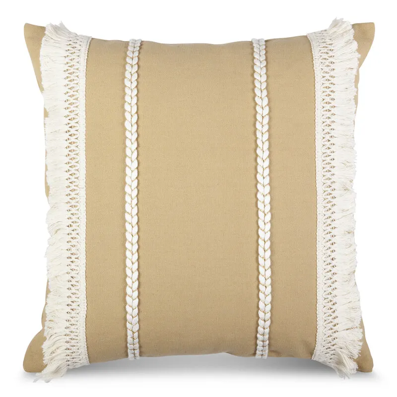 POSZEWKA BOHO 1 45 X 45 CM BEŻOWY