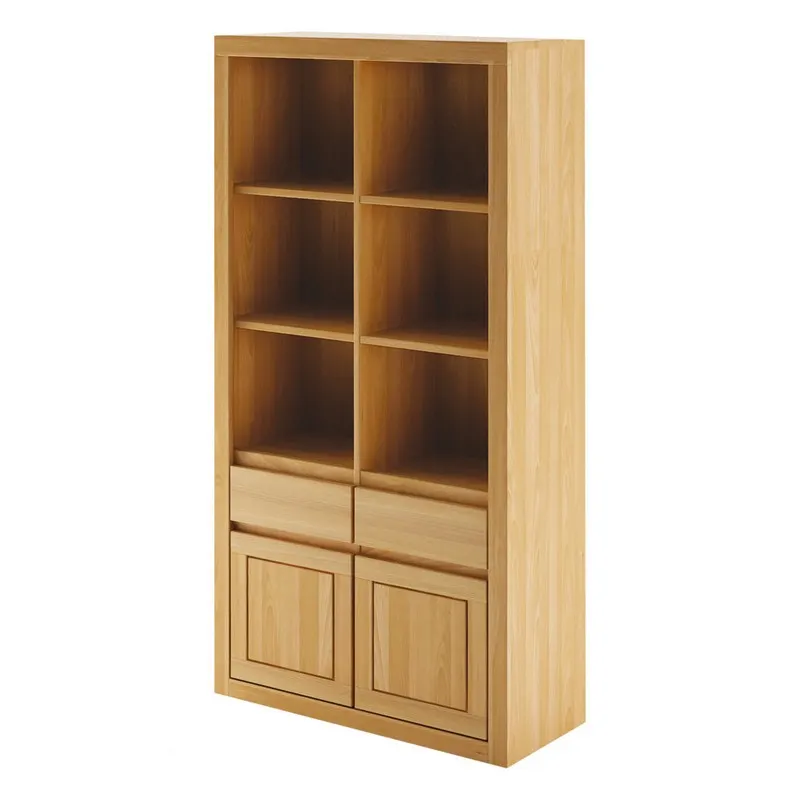 Witryna dębowa KW304 Dark DREWMAX Witryna dębowa KW304 Dark DREWMAX