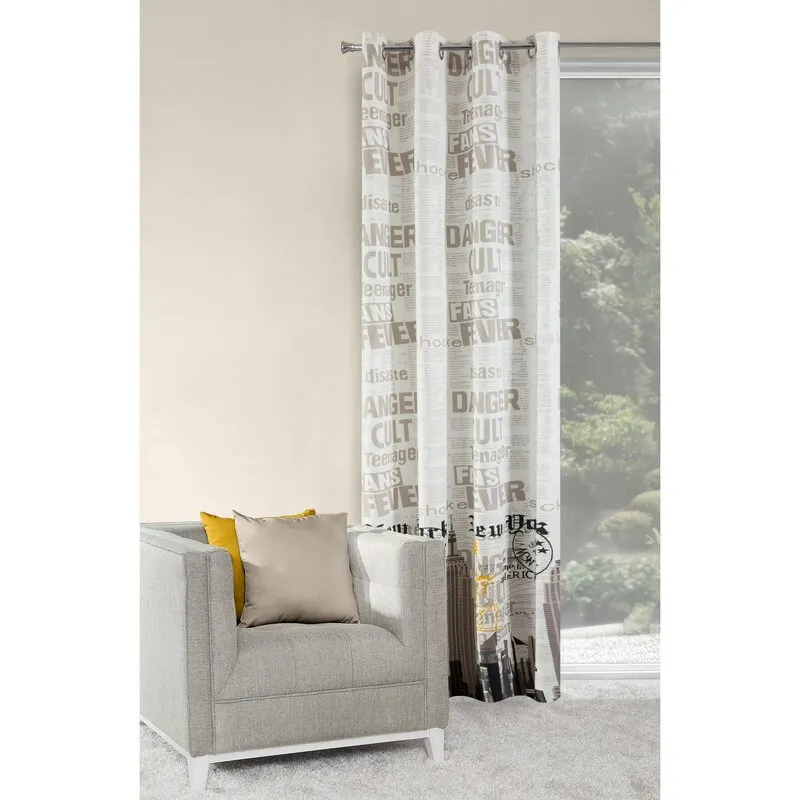 POSZEWKA CITY 40X40 CM BIAŁY - EU_91673