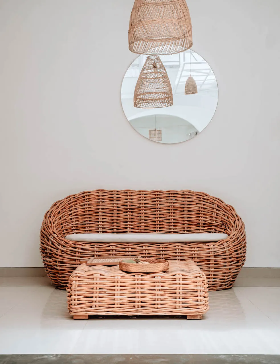 INGKA SOFA HELEN Rattanowa