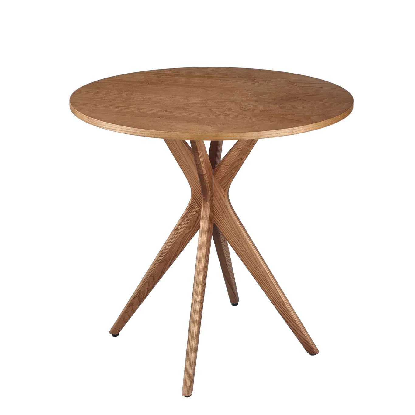 Mały stół okrągły JUBI 60x60 dąb Stolik kawowy, Meble, Tabela, Stół do jadalni, Krzesło