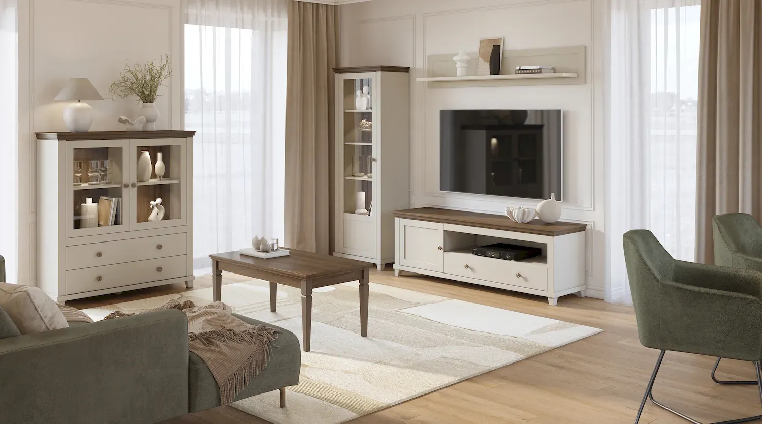 Stolik kawowy EVORA WM 50x110cm dąb dunin - 24D1JU99