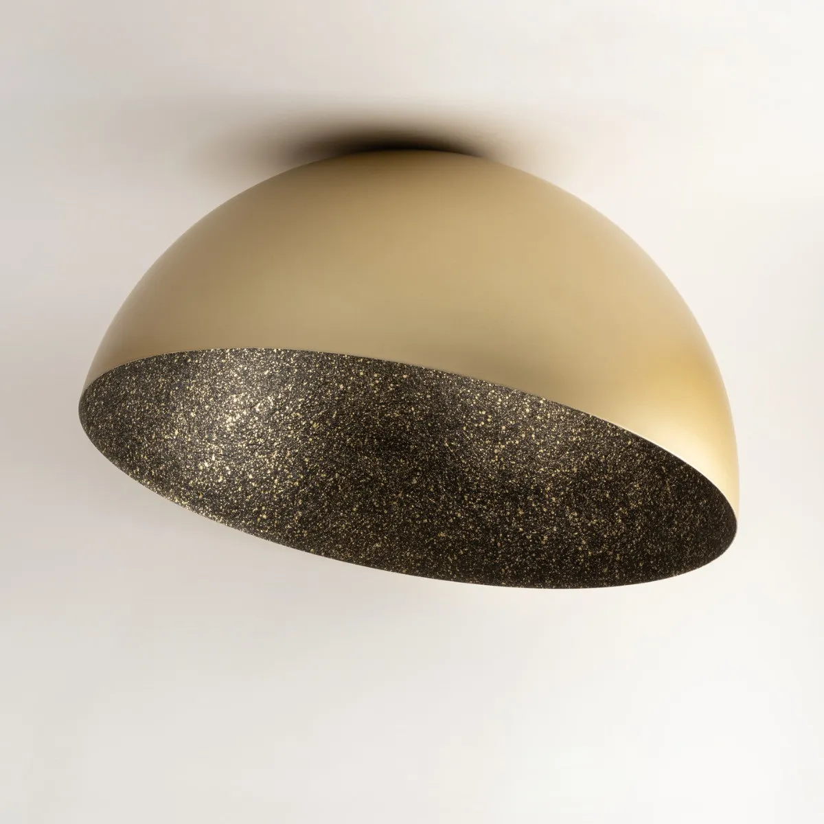 Lampa sufitowa/plafon SFERA 70 złoto-czarny