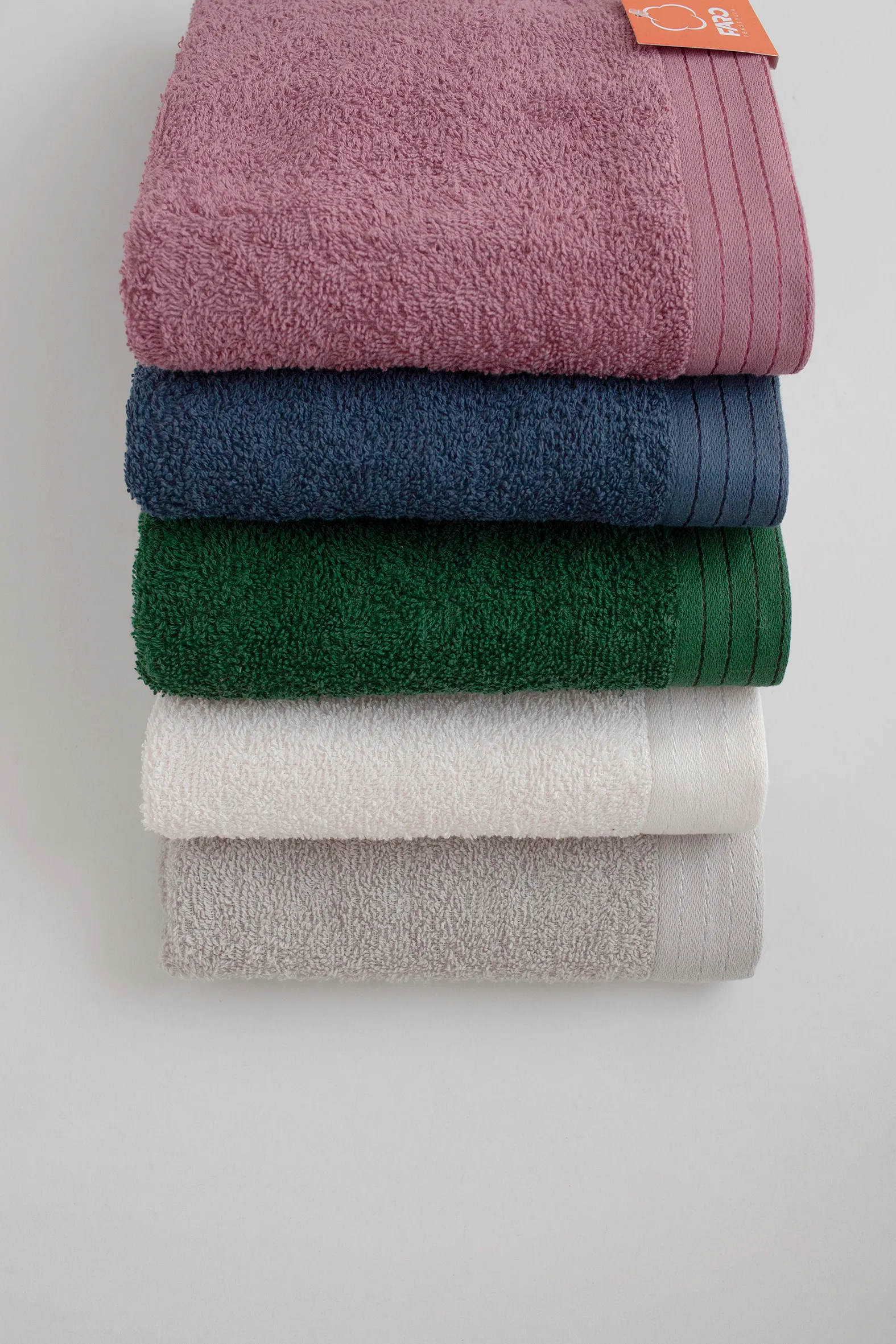 Ręcznik frotte MARE 50x90 gramatura 400 szary - FARO_27690