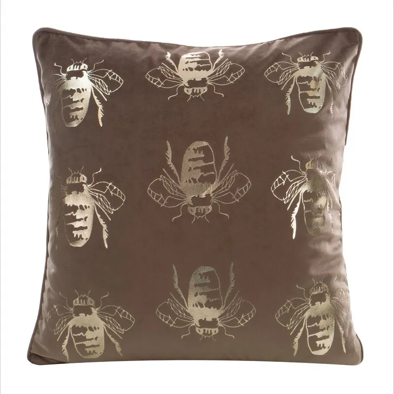 POSZEWKA BLINK 15 45 X 45 CM CIEMNOBEŻOWY