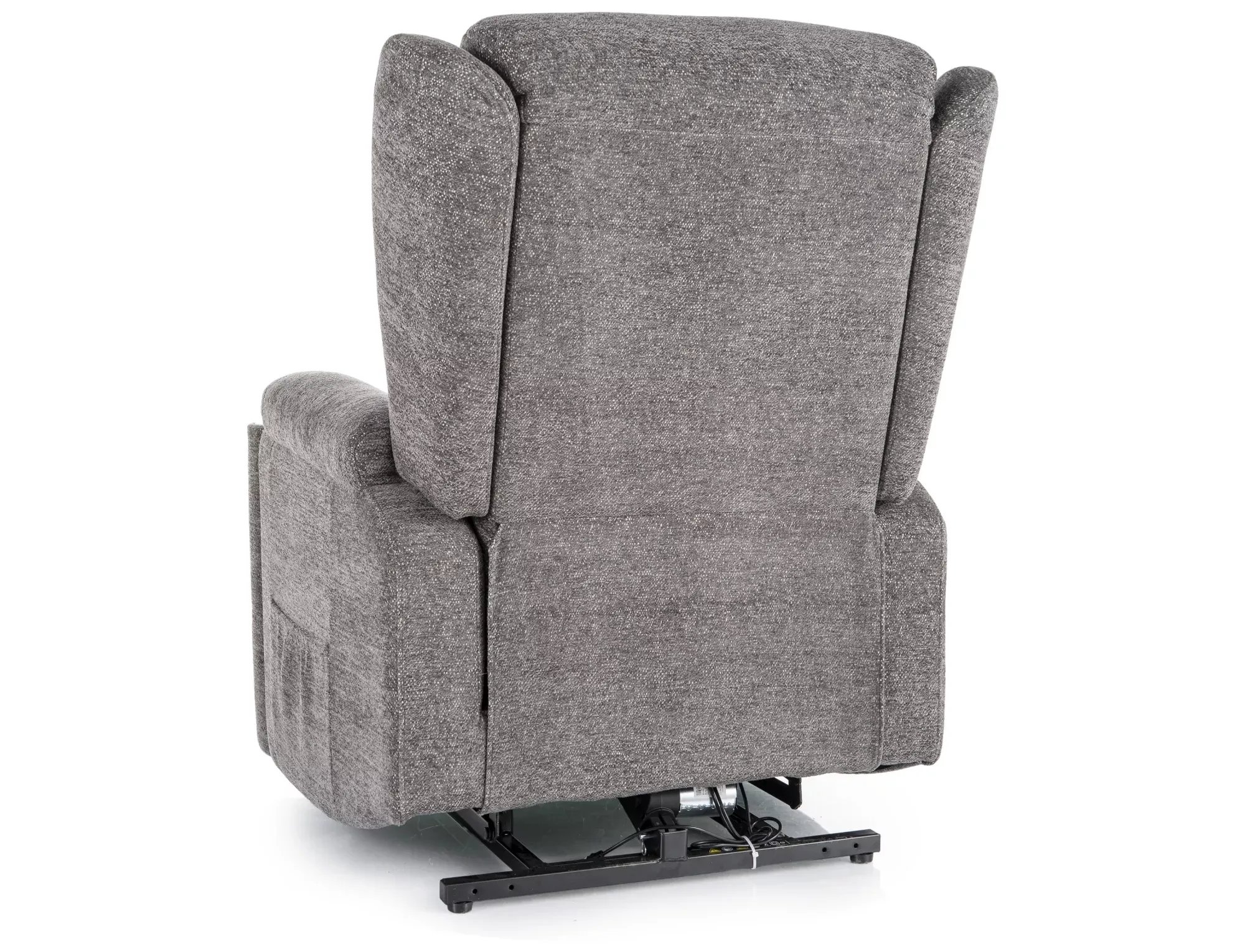 Fotel elektryczny rozkładany MINOS RAVEN 13 z funkcją pionizacji szary - MINOSRASZ13