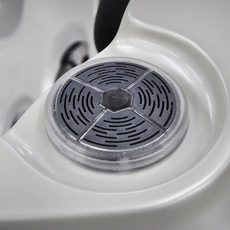 Jacuzzi ogrodowe 2-os. z hydromasażem SPA-749 200x135 cm biały/antracyt - HS_SPA749-3282