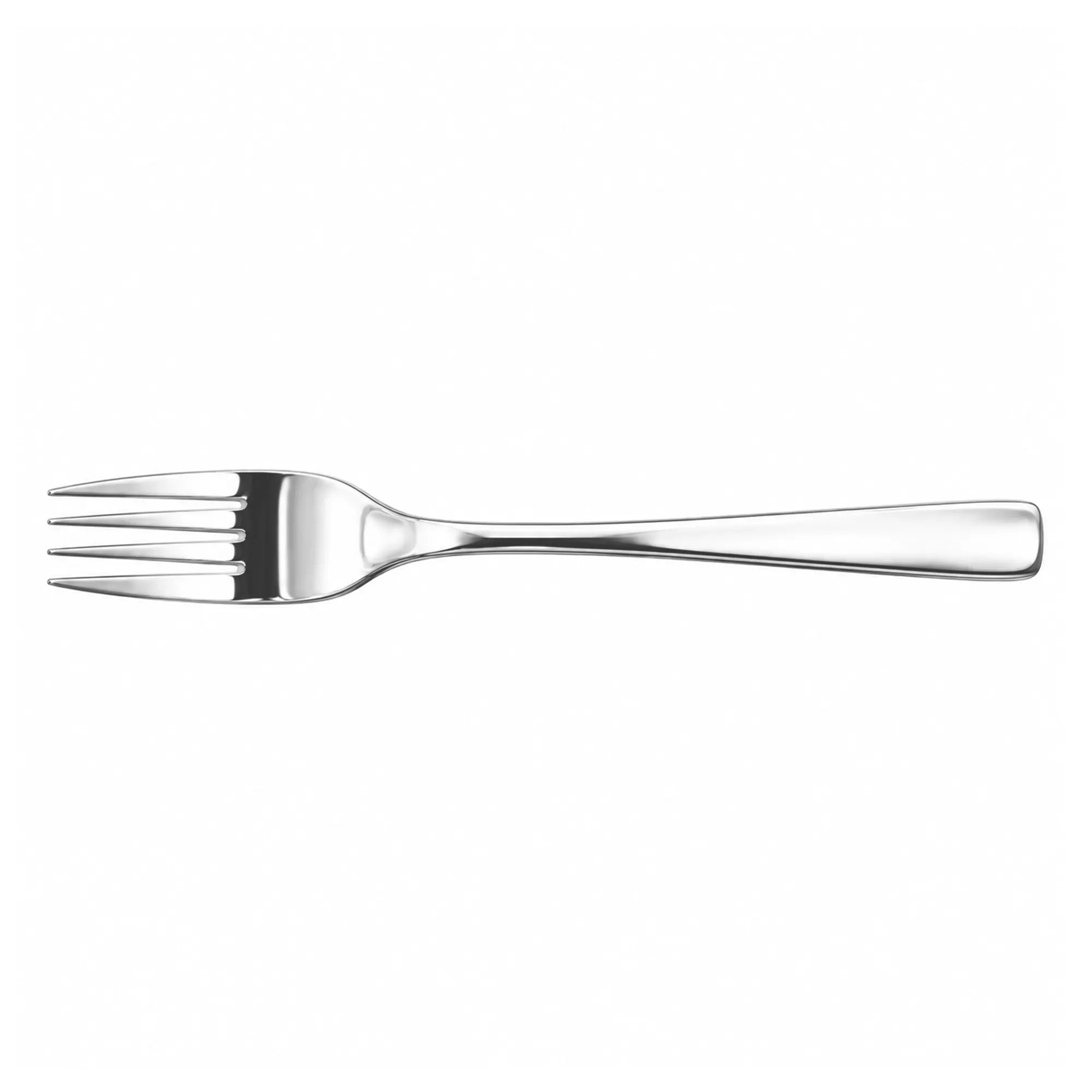 wide fork, stainless steel, four-tork, tableware